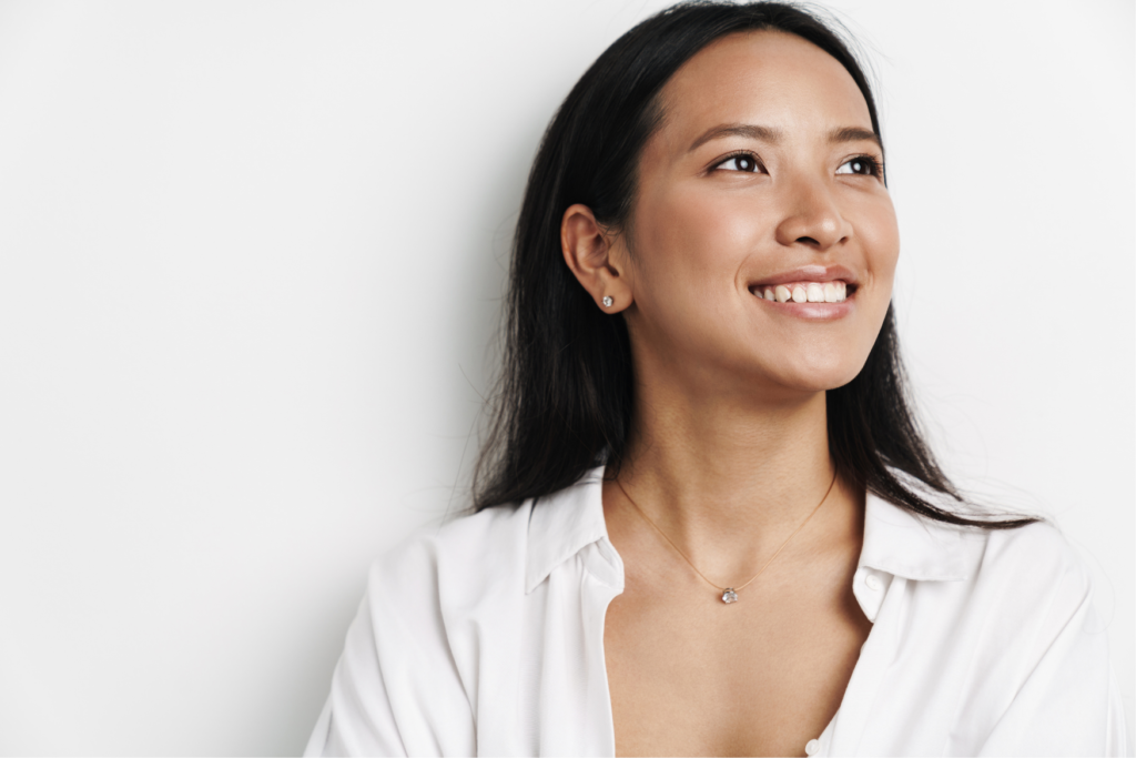 smiling woman